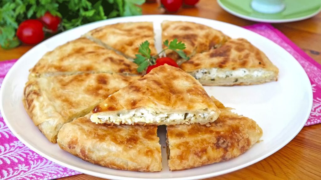 Su böreği tadında tava böreği