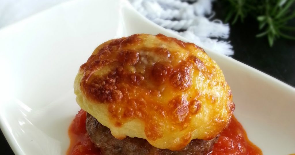püreli domates soslu köfte tarifi