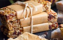Ev Yapımı Düşük Kalorili Granola Snack Bar