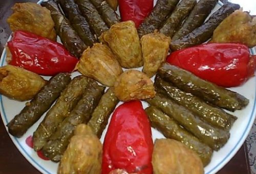 Karışık Dolma Tabağı