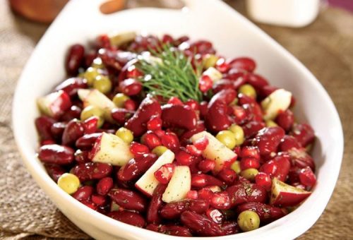 Meksika Fasulyeli Salata