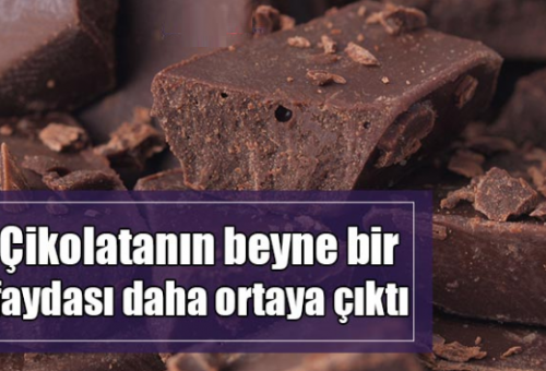 Çikolatanın Beyne Bir Faydası Daha Ortaya Çıktı