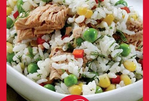 Ton Balıklı Pirinç Salatası