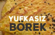 Yufkasız Kahvaltılık Börek