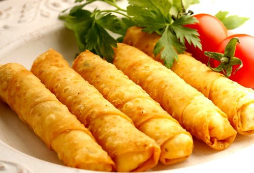 Baklavalık Yufkadan Patatesli Kaşarlı Kalem Böreği Tarifi