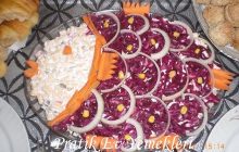 Balık Şekilli Salata