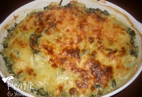 Beşamel Soslu Ispanak