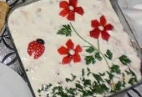 Çiçekli Patates Salatası