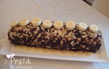 Çikolata Soslu Rulo Pasta