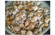 Çıtır Yufkalı Tavuklu Nohut Salatası