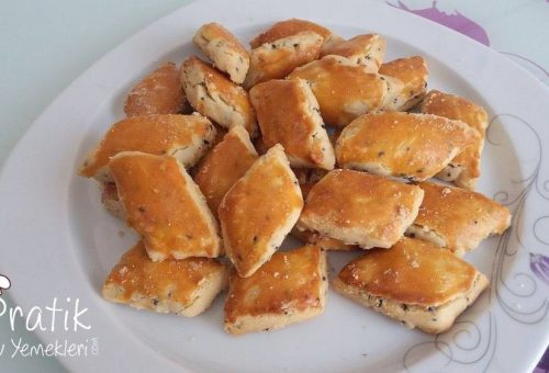 Çörekotlu Verev Kurabiye