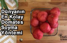 Dünyanın En Kolay Domates Soyma Videosu