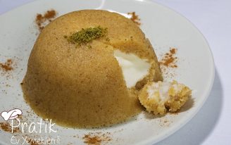 Dondurmalı İrmik Helvası