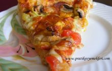 Ekmek Hamuruyla Pizza tarifi