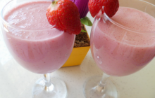 Çilekli Milkshake