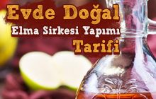 Evde Doğal Elma Sirkesi Yapımı Tarifi