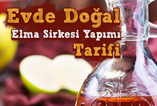 Evde Doğal Elma Sirkesi Yapımı Tarifi