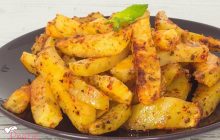 Fırında Baharatlı Patates