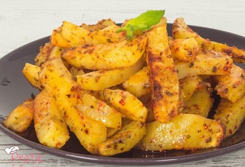 Fırında Baharatlı Patates