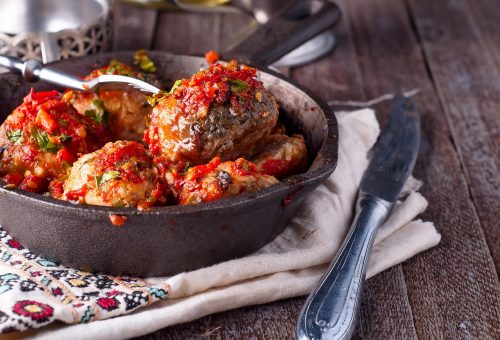 Fırında Soslu Köfte Tarifi