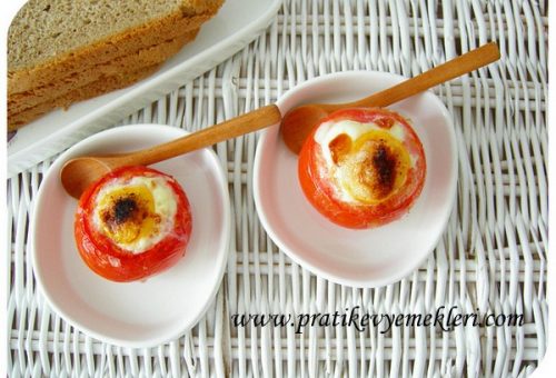 Fırında Yumurtalı Pomodoro