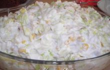 Göbek Marullu Tavuk Salatası