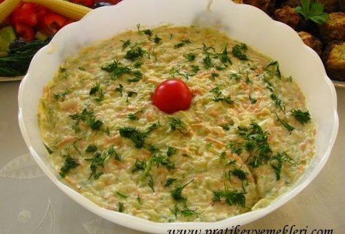Havuç ve Kabak Salatası