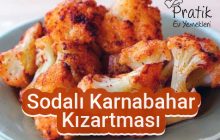 Sodalı karnabahar kızartması