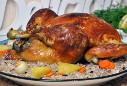 İç Pilavlı Tavuk Dolması