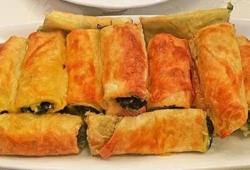 Ispanaklı Börek Tarifi:El Açması