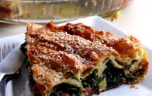 Ispanaklı ve Sucuklu Börek