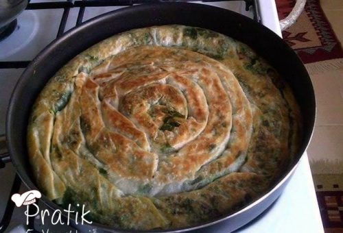 Ispanaklı Tava Böreği Tarifi