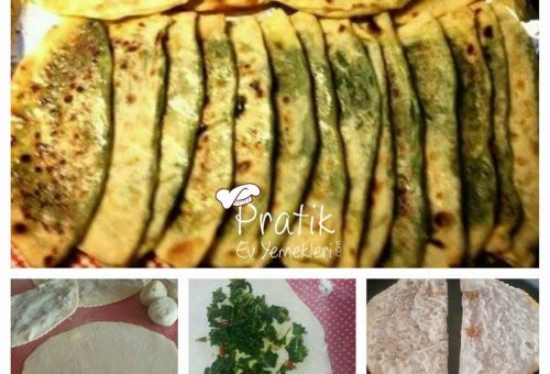 Ispanaklı yada Kıymalı Gözleme