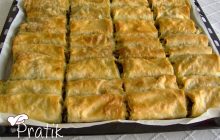 Ispanaklı ve Peynirli Börek
