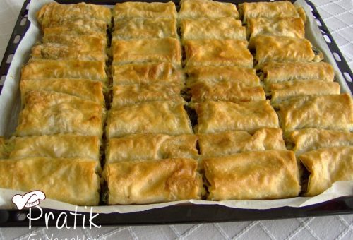 Ispanaklı ve Peynirli Börek