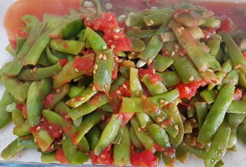 Kışlık Taze Fasulye Tarifi Hazırlanışı: Dondurucuda