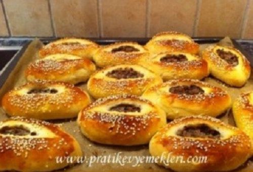 Kıymalı Açık Poğaça