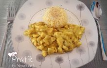 Köri Soslu Tavuk
