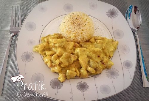 Köri Soslu Tavuk