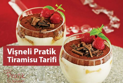Enfes Vişneli Pratik Tiramisu Tarifi