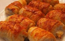 Mantarlı Sütlü Börek