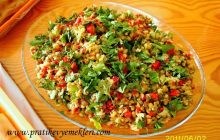 Maş Fasulye Salatası