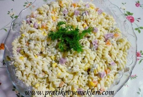 Mayonezli Makarna Salatası