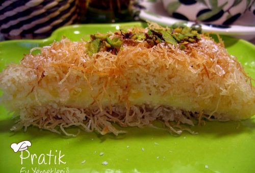 Muhallebili Kadayıf Tatlısı