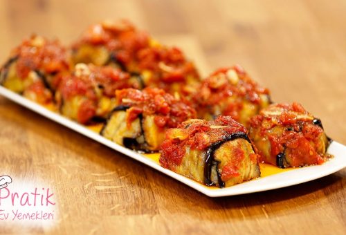 Patates Yatağında Patlıcan Sarması