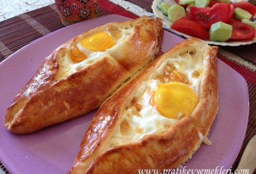 Yumurtalı ve Peynirli Pideler