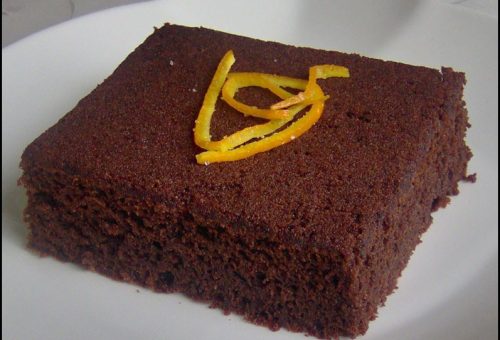 Portakallı Sünger Kek
