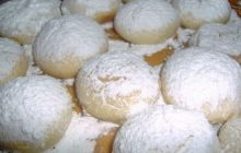 Pudra Şekerli Susamlı Kurabiye
