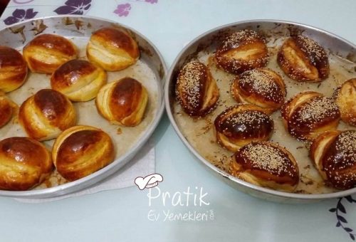 Sade ve Susamlı Poğaça