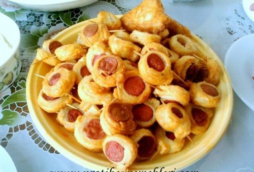 Sosisli Milföy Sarması